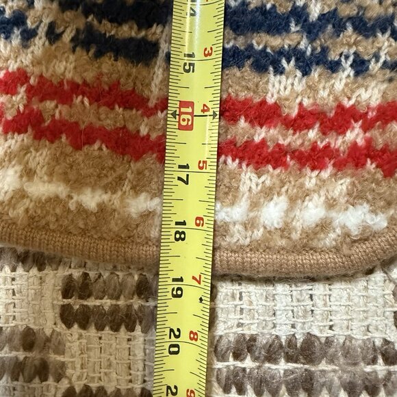 J Crew sweater lady jacket plaid boucle yarn Size Small Preppy Cropped Luxury - Picture 10 of 10